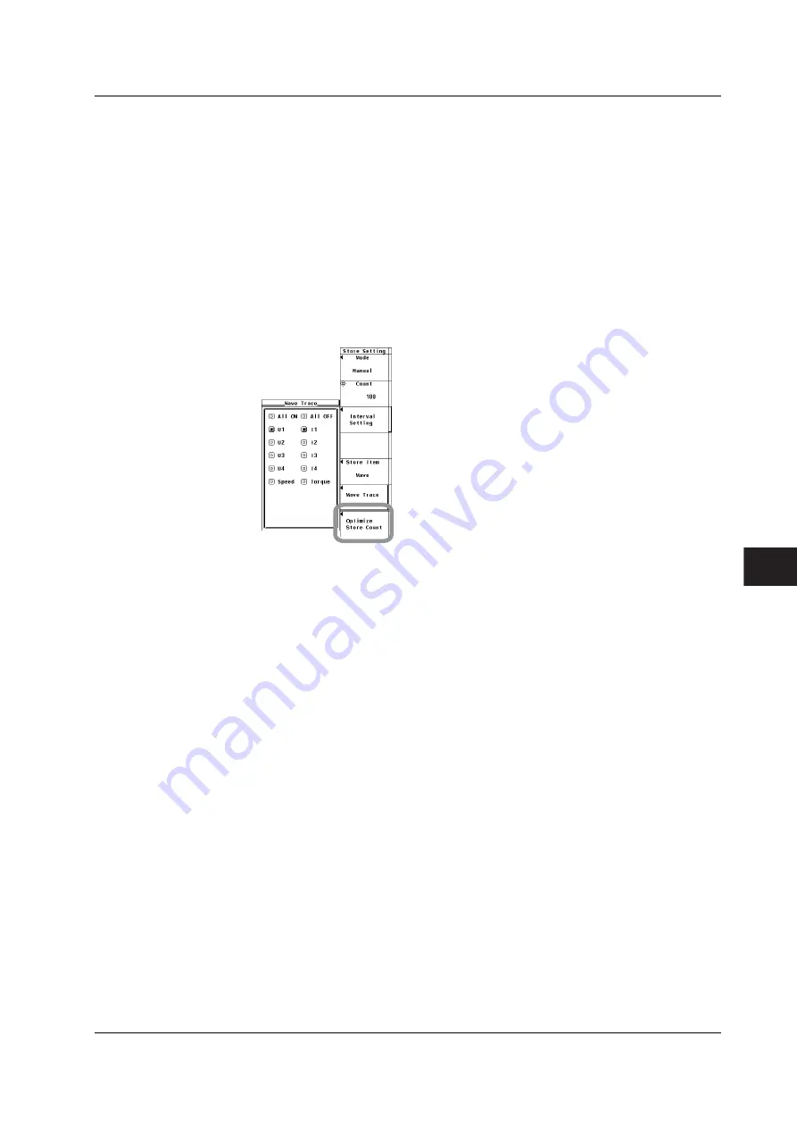 YOKOGAWA wt3000 User Manual Download Page 230