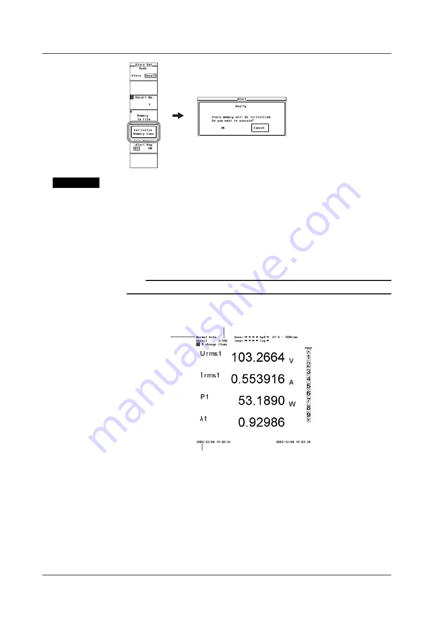 YOKOGAWA wt3000 User Manual Download Page 247