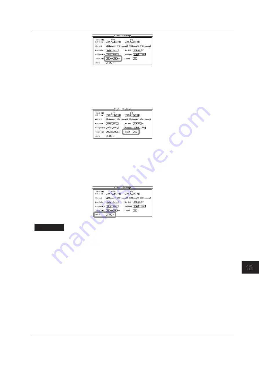 YOKOGAWA WT3000E User Manual Download Page 212