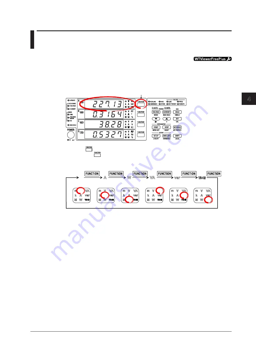 YOKOGAWA WT310 User Manual Download Page 85