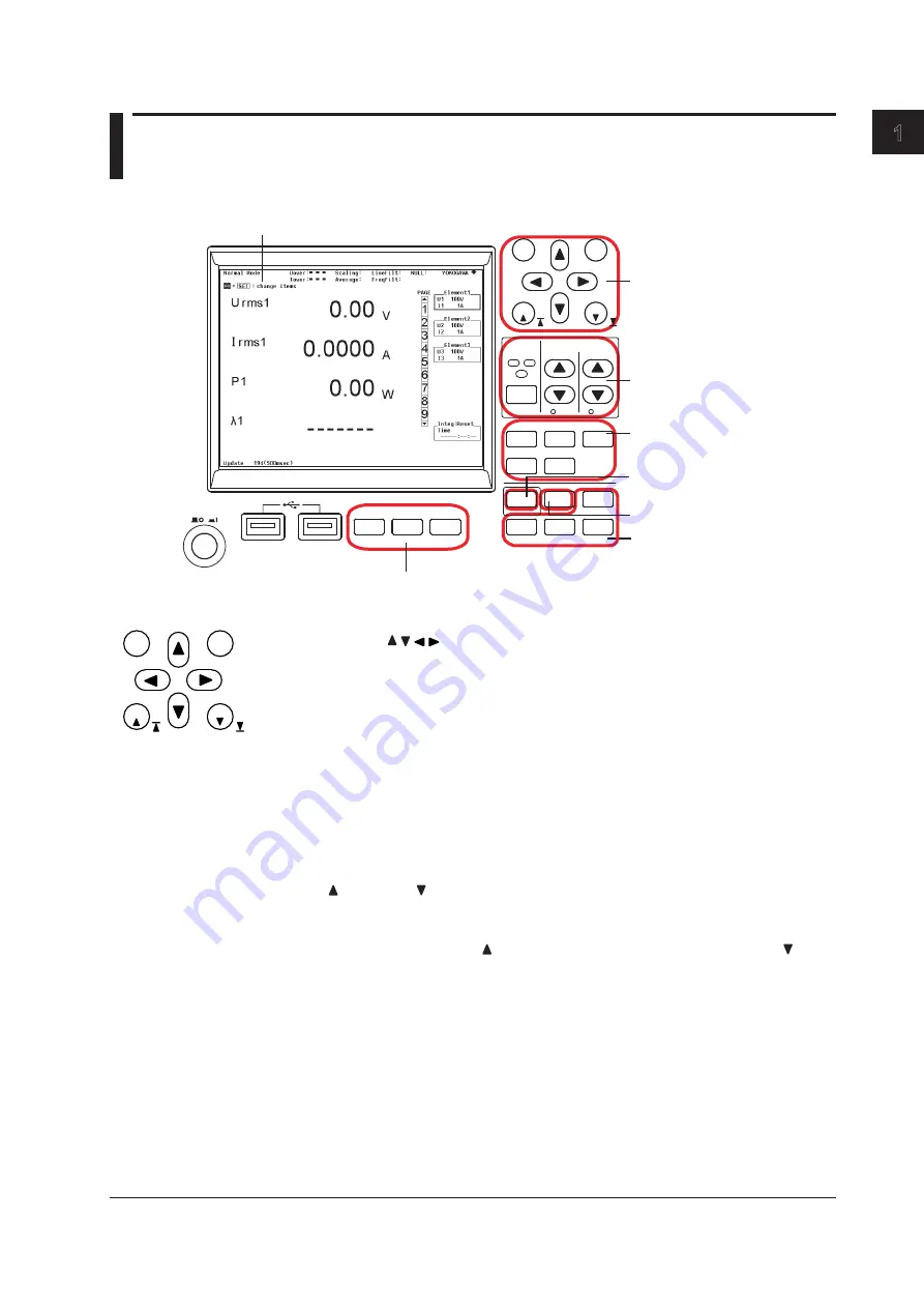 YOKOGAWA WT500 User Manual Download Page 18