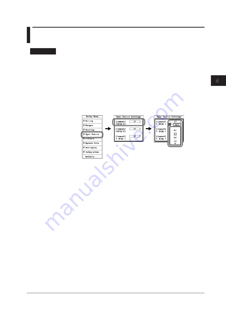 YOKOGAWA WT500 User Manual Download Page 115