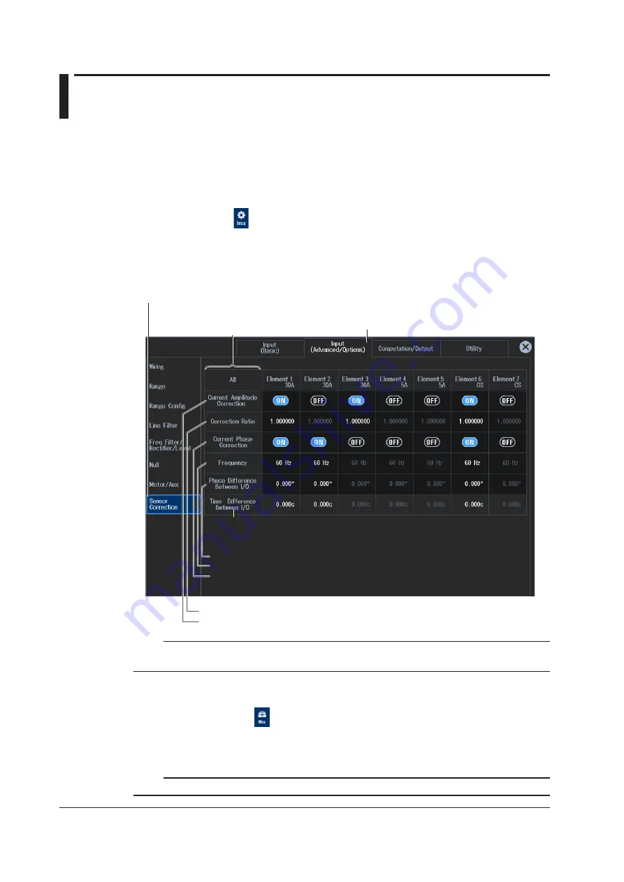 YOKOGAWA WT5000 User Manual Download Page 63