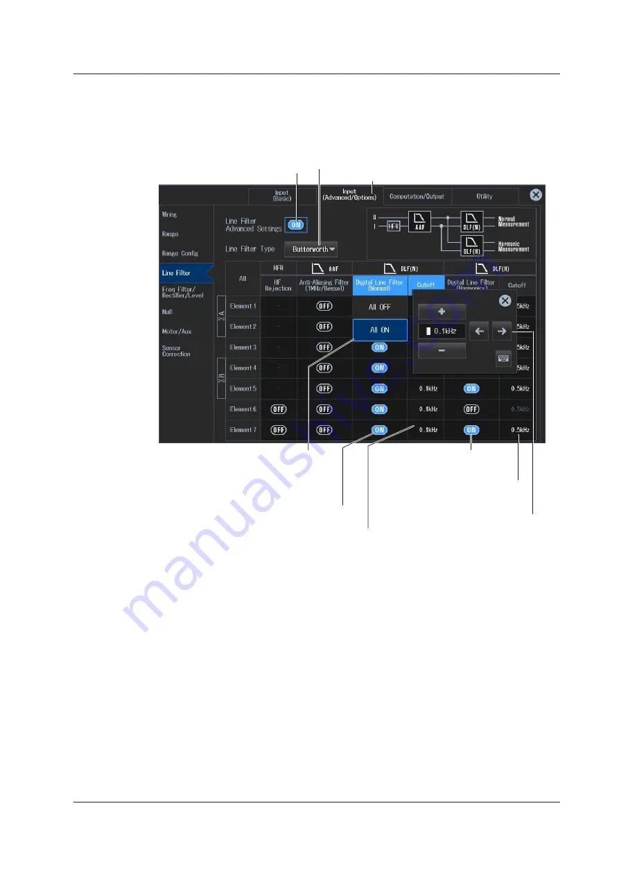 YOKOGAWA WT5000 User Manual Download Page 66