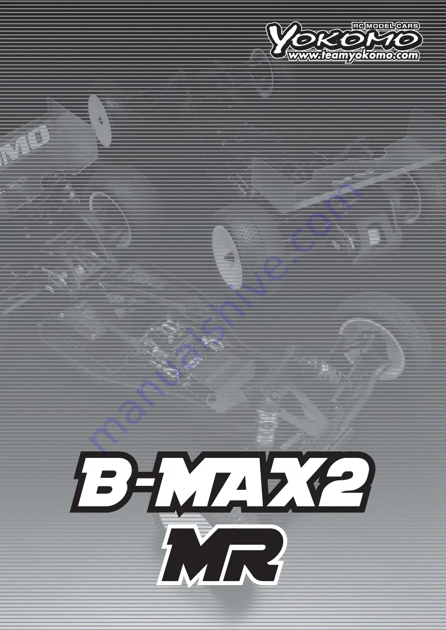 Yokomo B-MAX 2 MR Manual Download Page 1