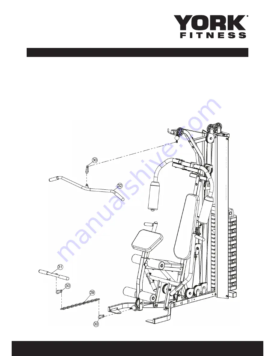 York Fitness 50033 Скачать руководство пользователя страница 23