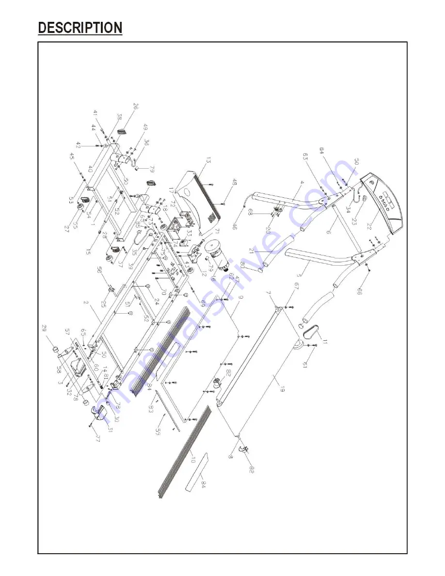 York Fitness YORK PACER 3700 Instruction Manual Download Page 7