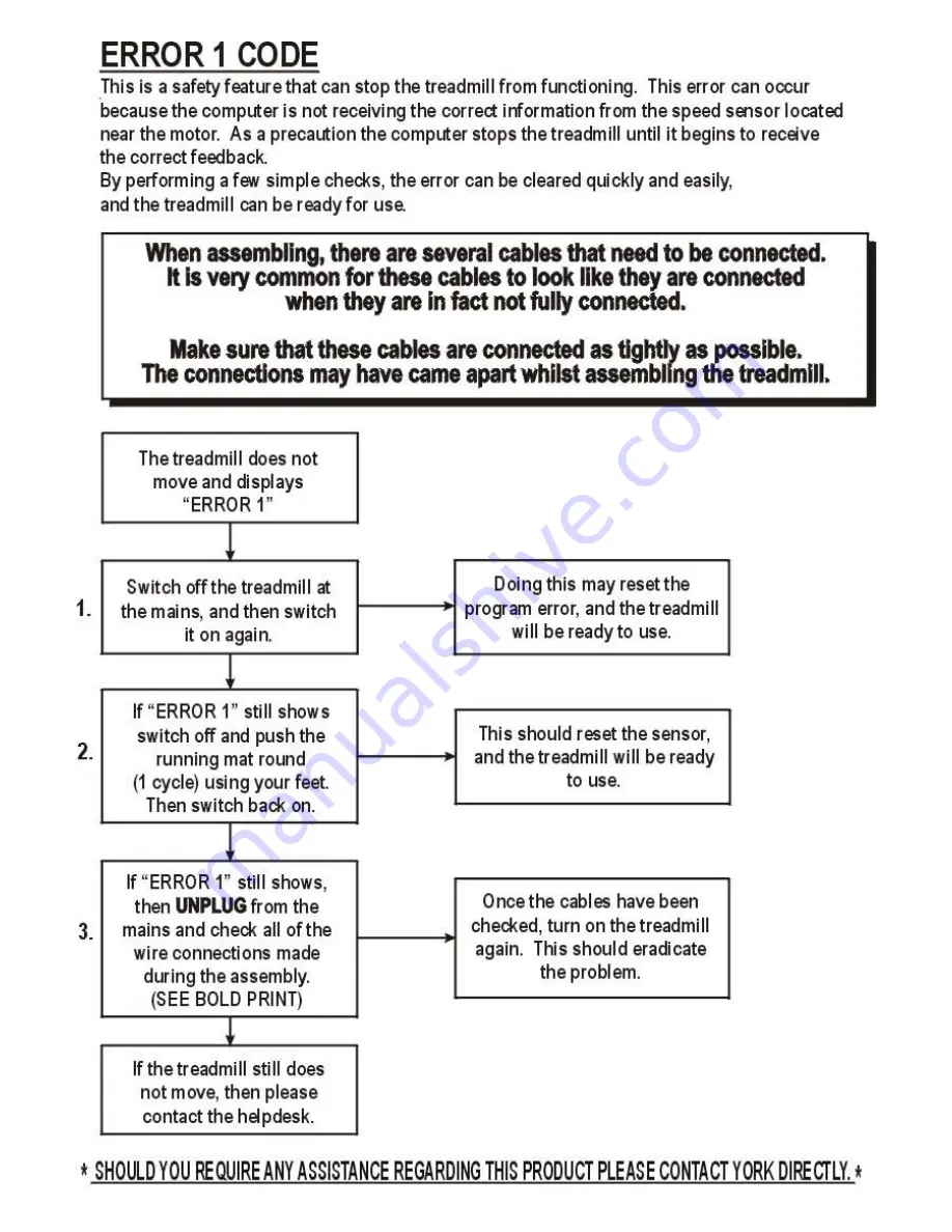 York Fitness YORK PACER 3700 Instruction Manual Download Page 19