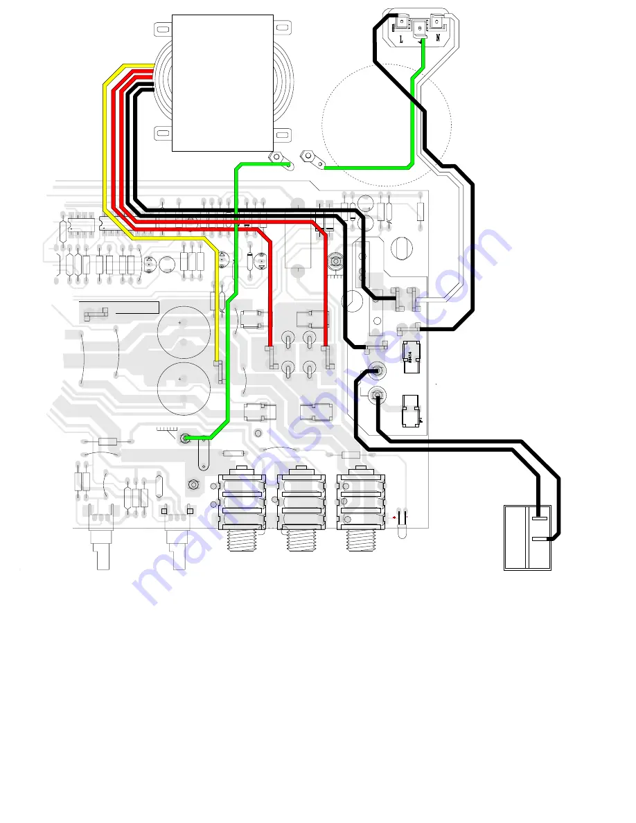 YORKVILLE 100KW Power Wedge Service Manual Download Page 6