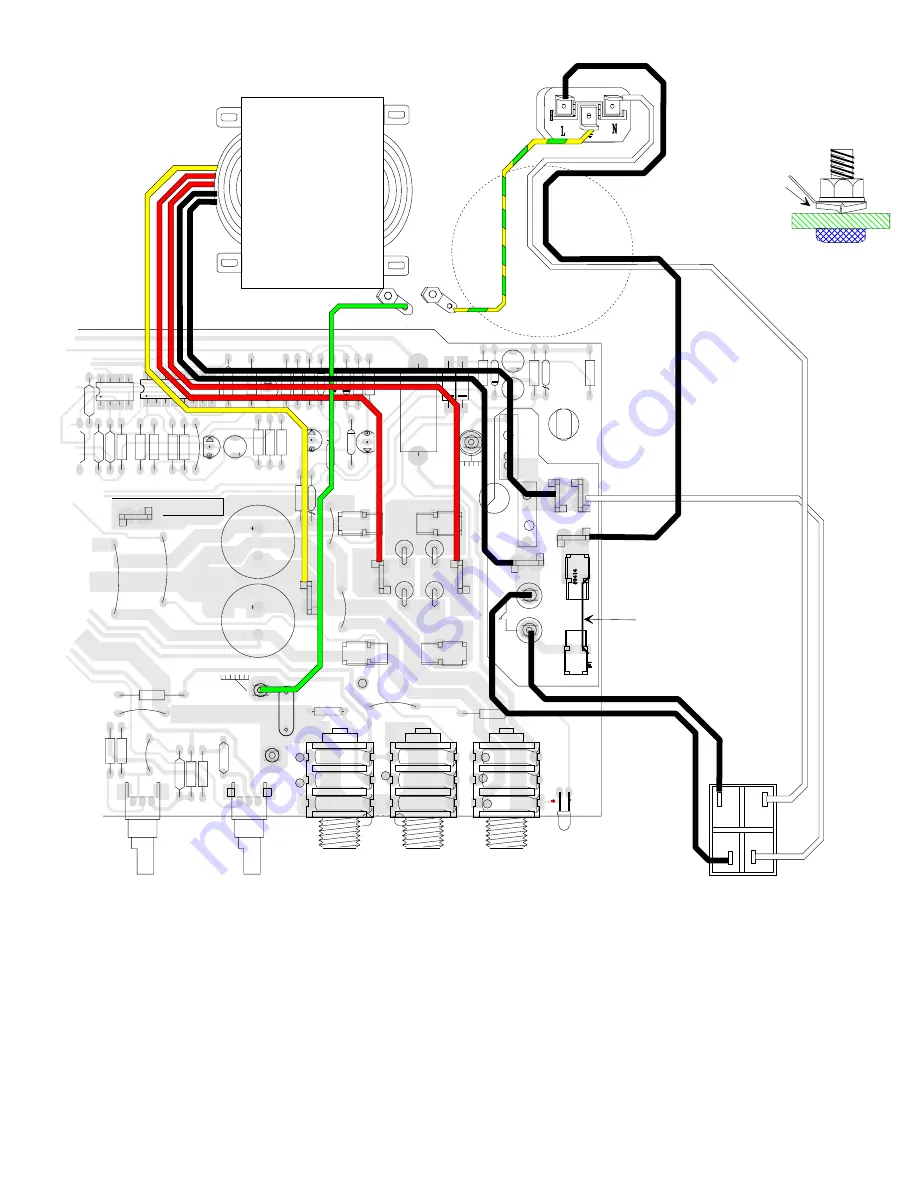 YORKVILLE 100KW Power Wedge Service Manual Download Page 7