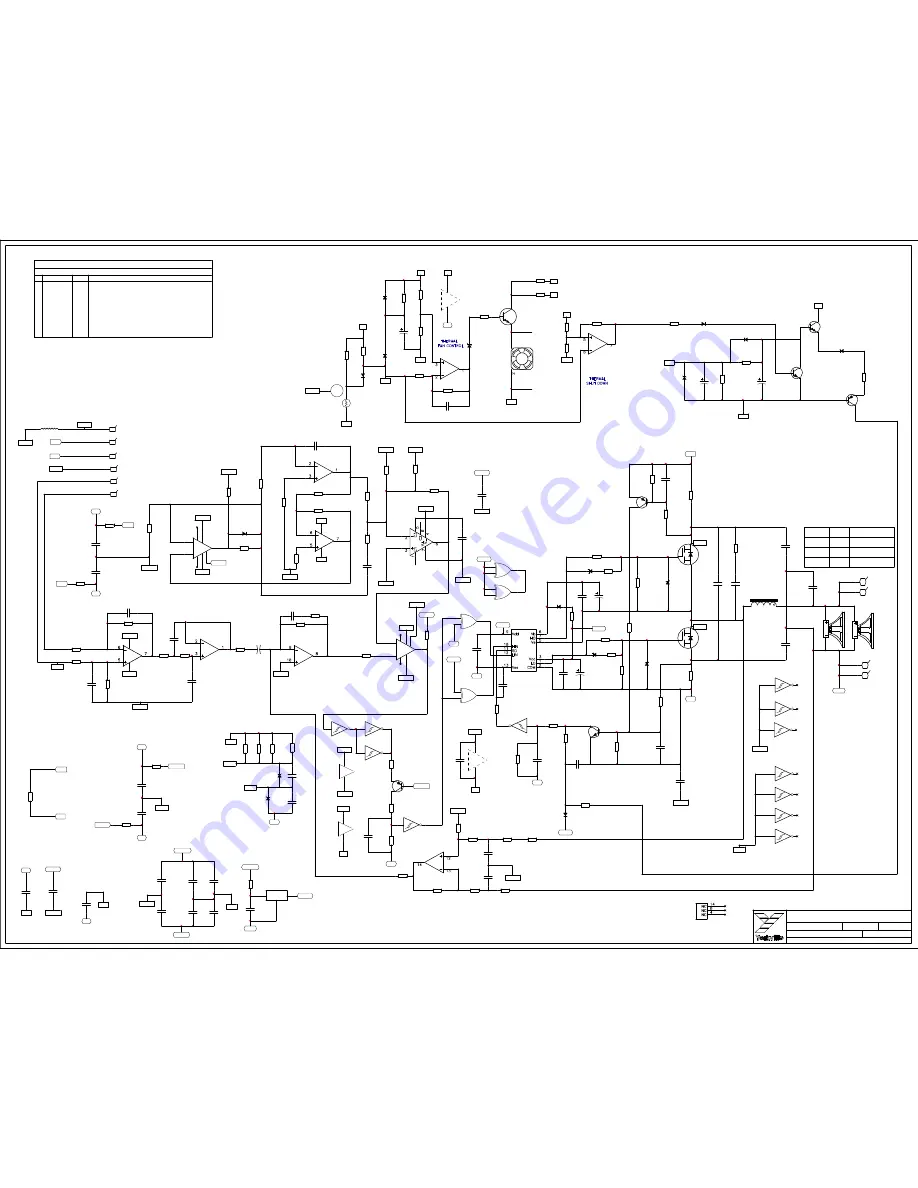 YORKVILLE ELITE LS720P Service Manual Download Page 9