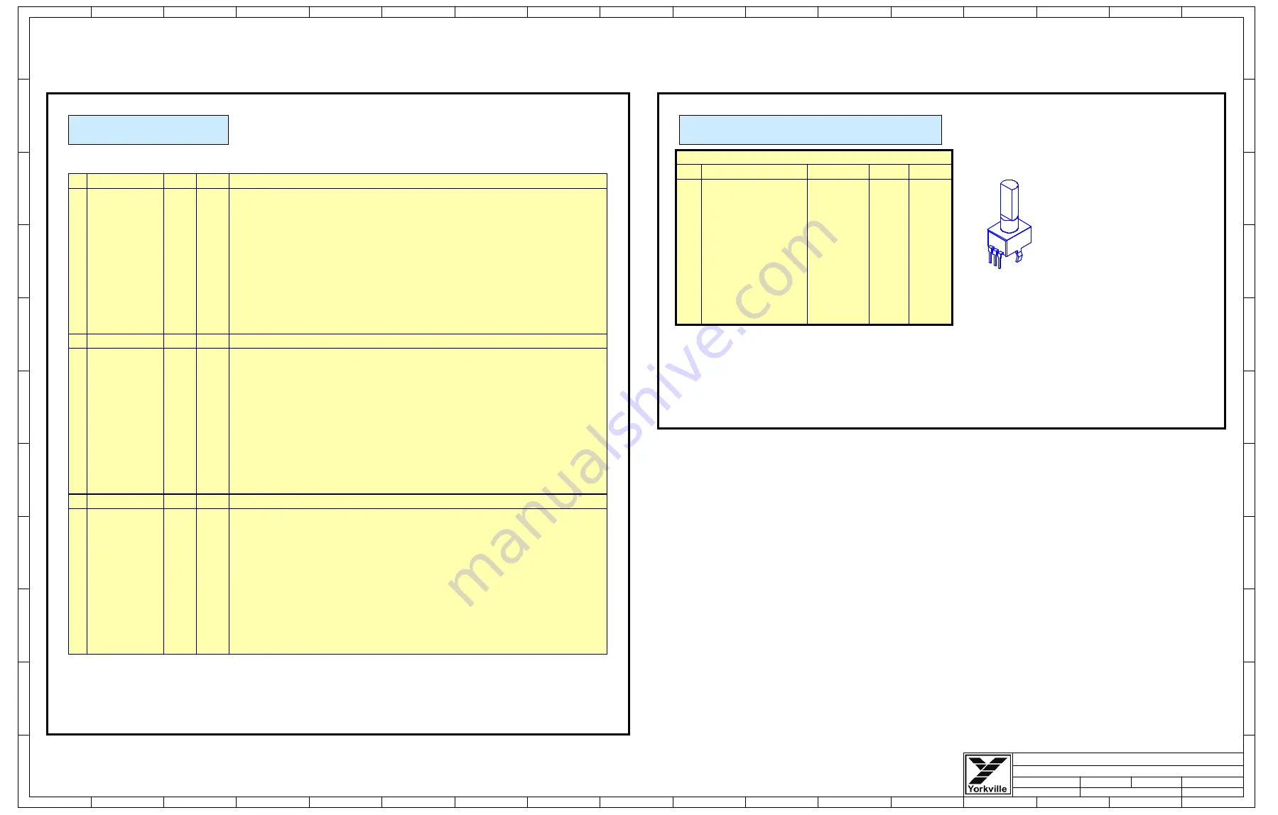 YORKVILLE EXM 70 Service Manual Download Page 31