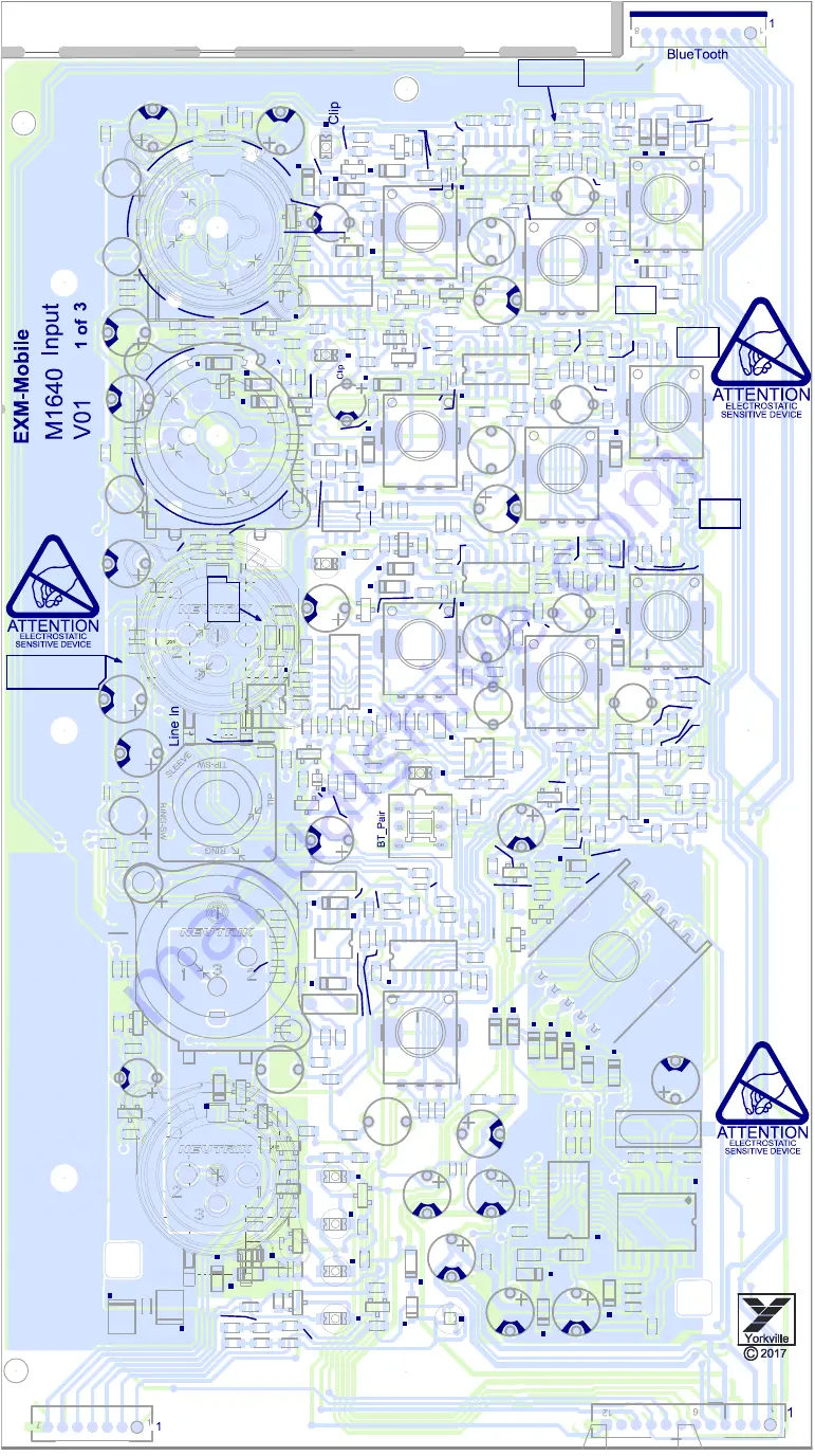 YORKVILLE EXM 70 Service Manual Download Page 34