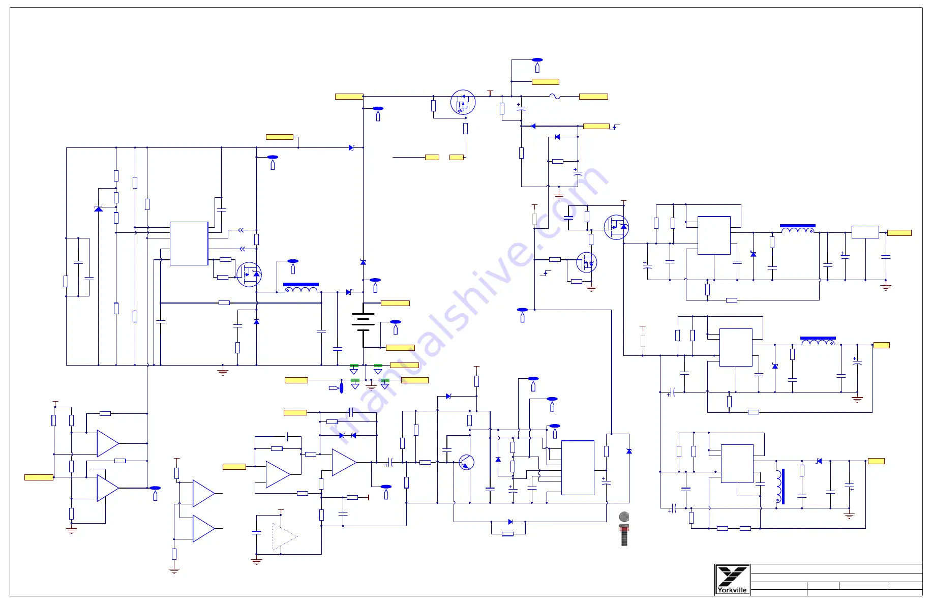 YORKVILLE EXM 70 Service Manual Download Page 67