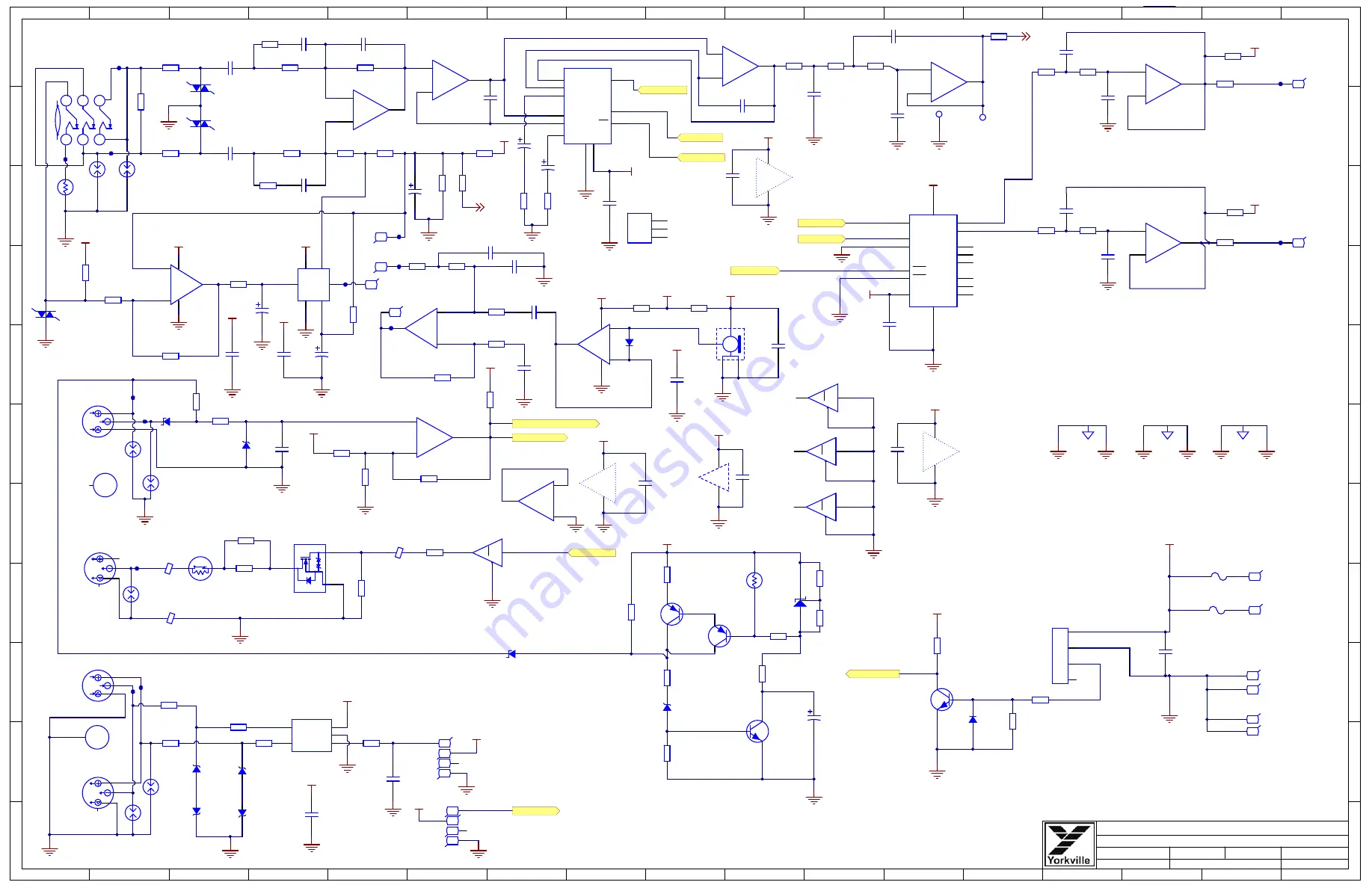 YORKVILLE LP-LED2M Service Manual Download Page 15