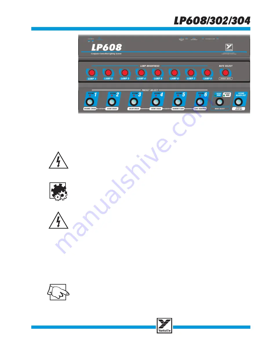 YORKVILLE LP302 Скачать руководство пользователя страница 3