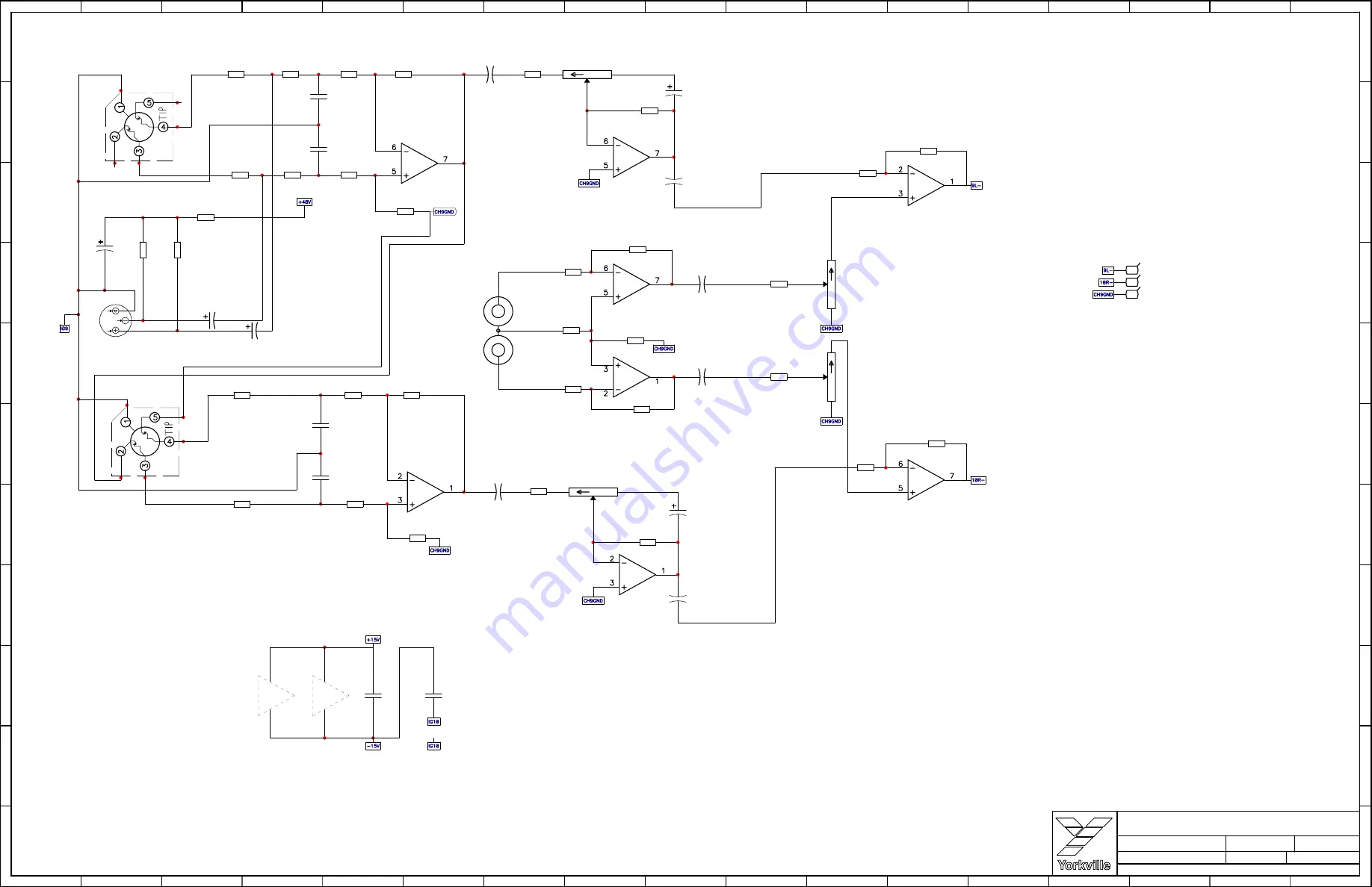 YORKVILLE MC12D Service Manual Download Page 22