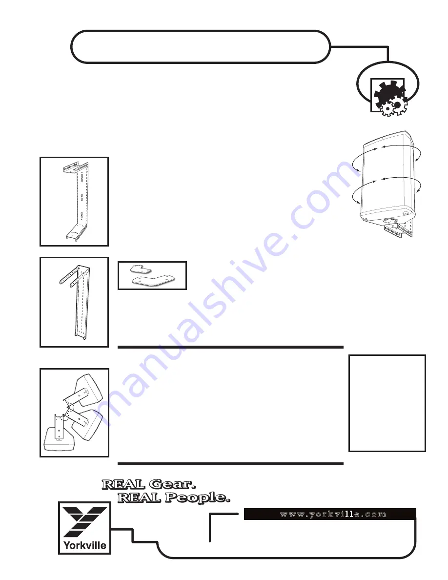 YORKVILLE NXF35 Manual Download Page 1