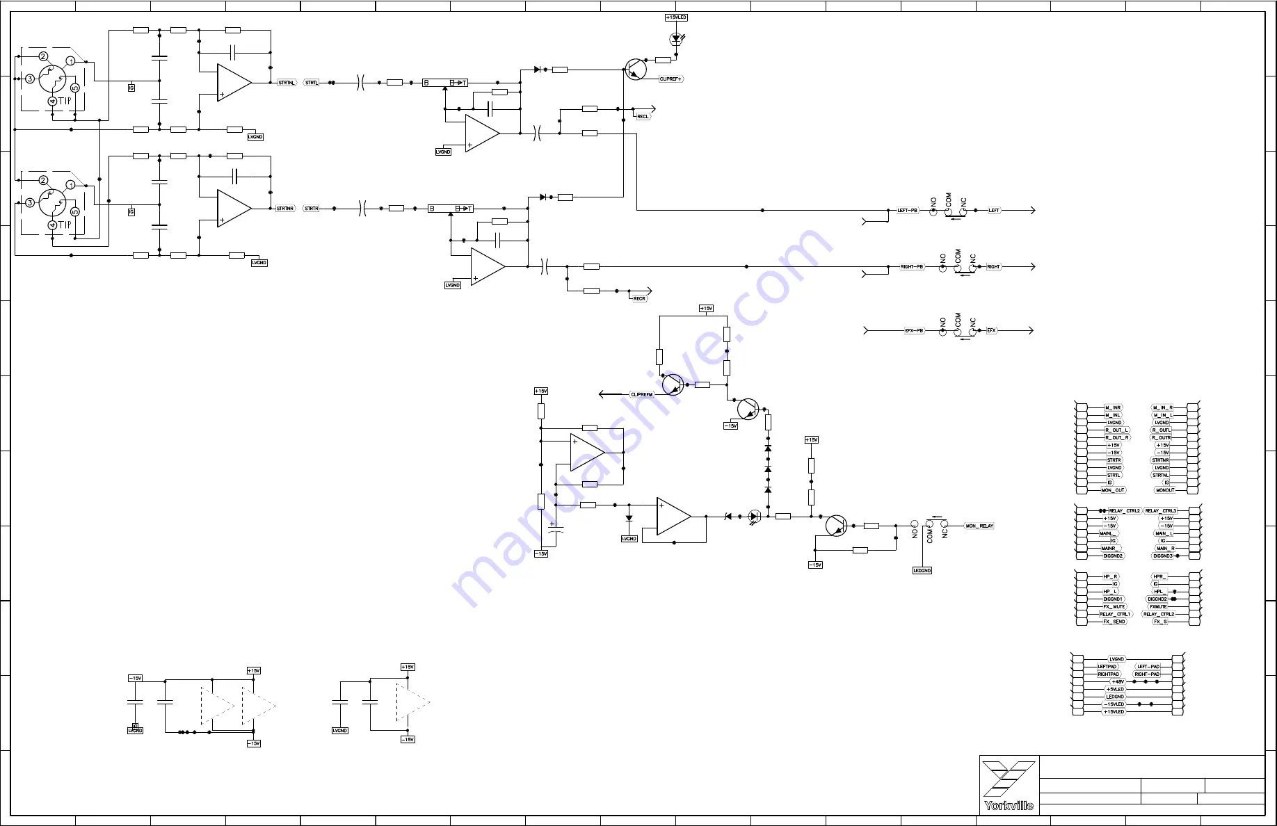 YORKVILLE PGM8 Service Manual Download Page 15