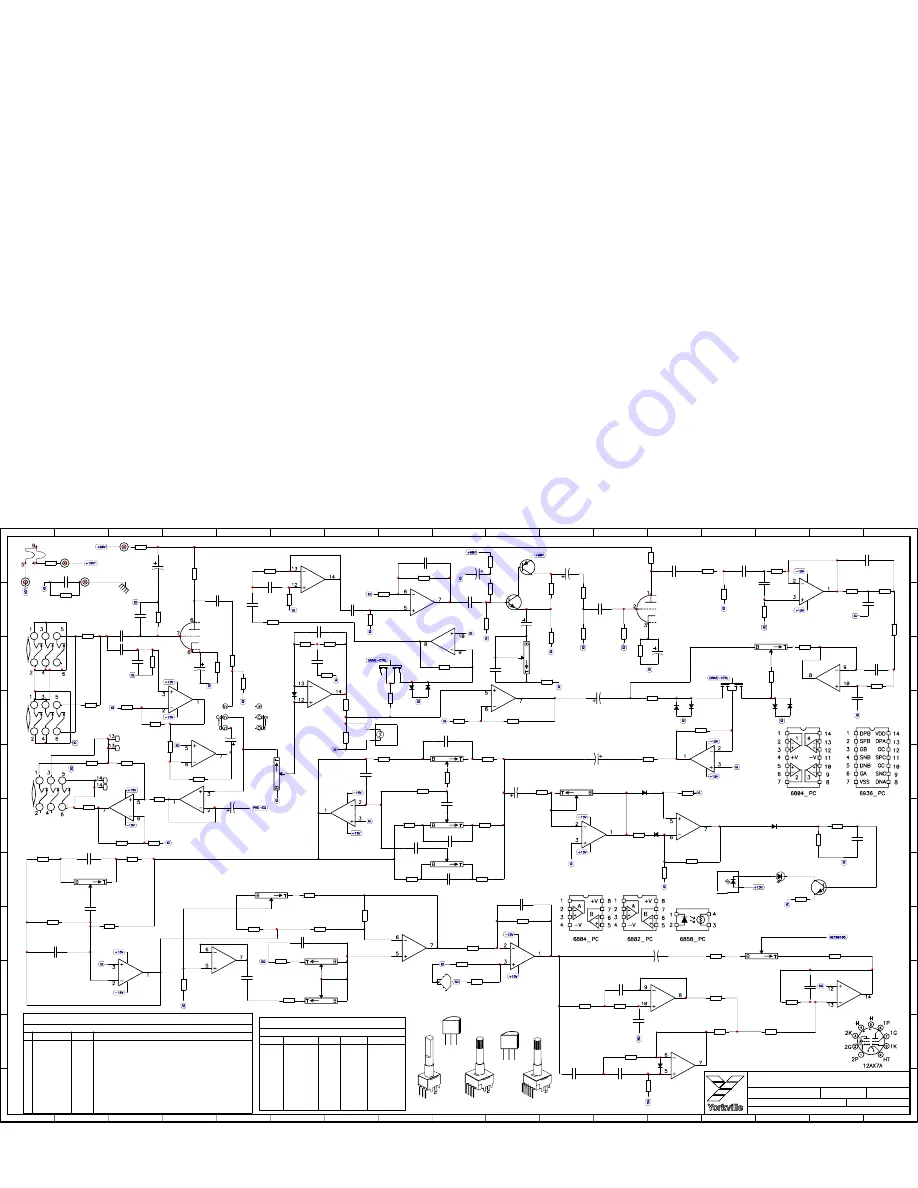 YORKVILLE XS800H Service Manual Download Page 12