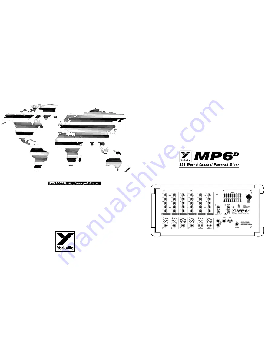 YORKVILLE YS1014 Service Manual Download Page 1