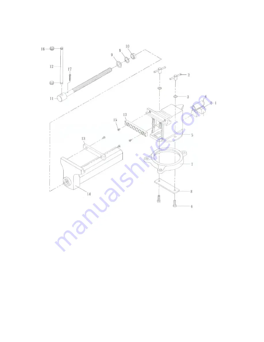 Yost Vise 908-HV Manual Download Page 6