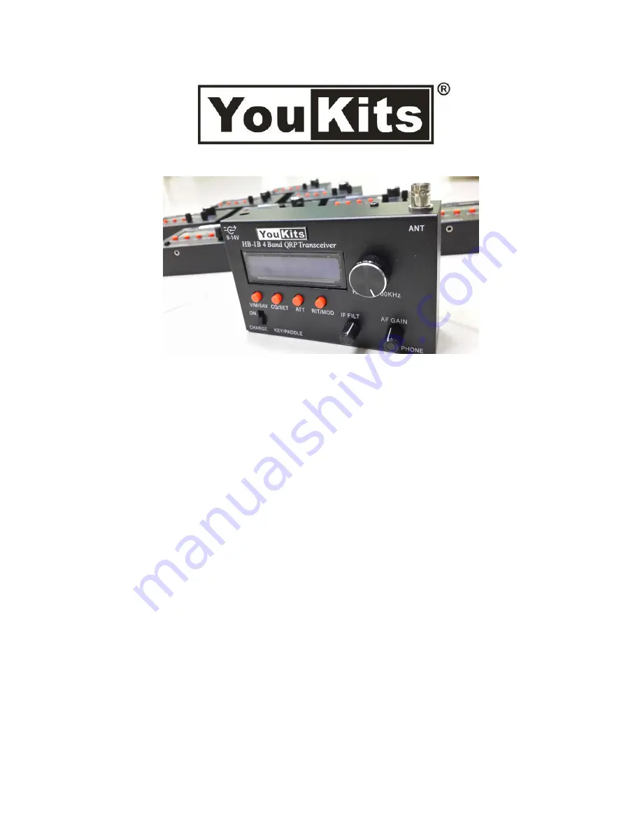 YouKits HB-1B MK3 Instruction Manual Download Page 1