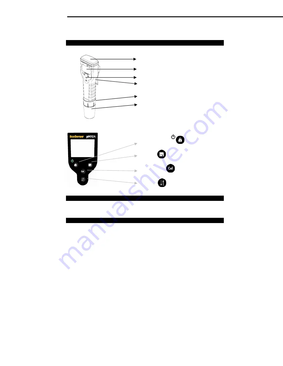 YSI EcoSense pH10A Operation Manual Download Page 1