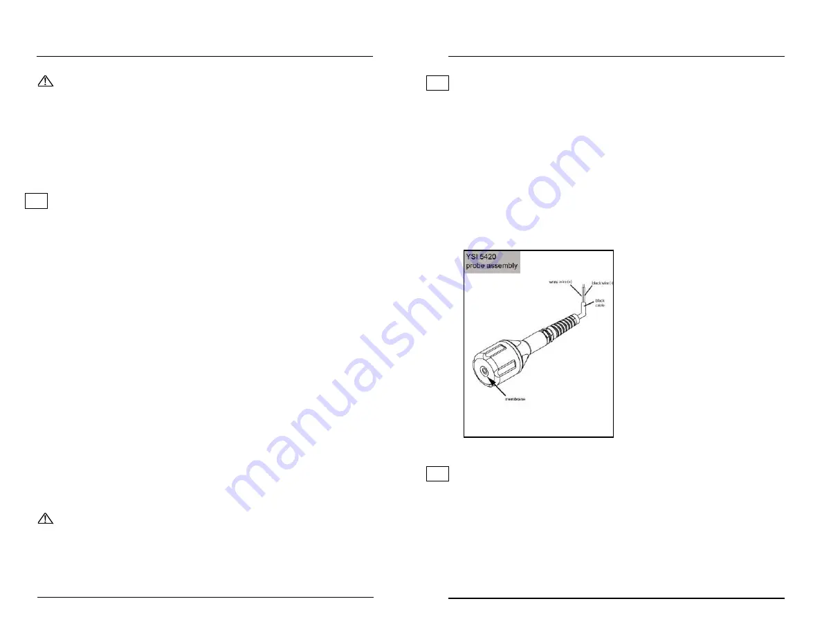 YSI MultiDO 5400 User Manual Download Page 19