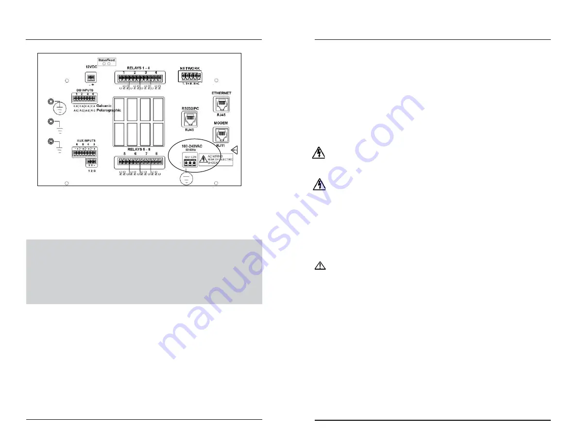 YSI MultiDO 5400 User Manual Download Page 24