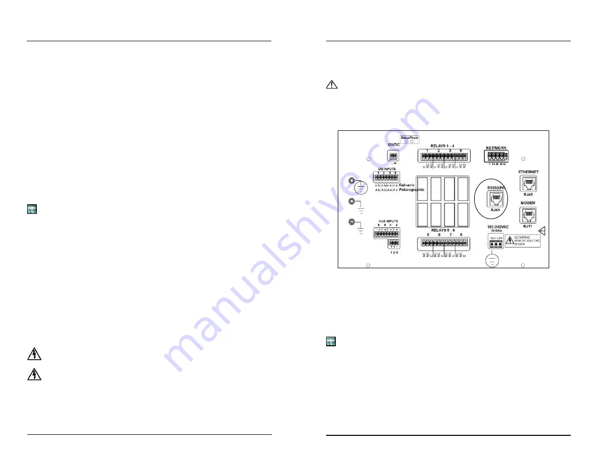 YSI MultiDO 5400 User Manual Download Page 34