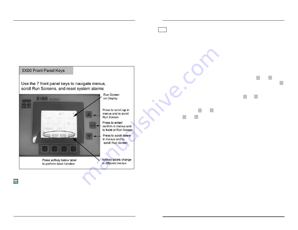 YSI MultiDO 5400 User Manual Download Page 37