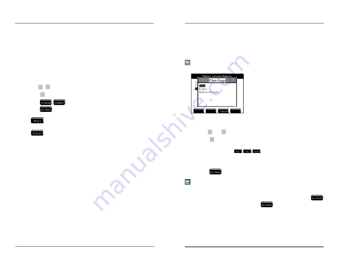 YSI MultiDO 5400 User Manual Download Page 61