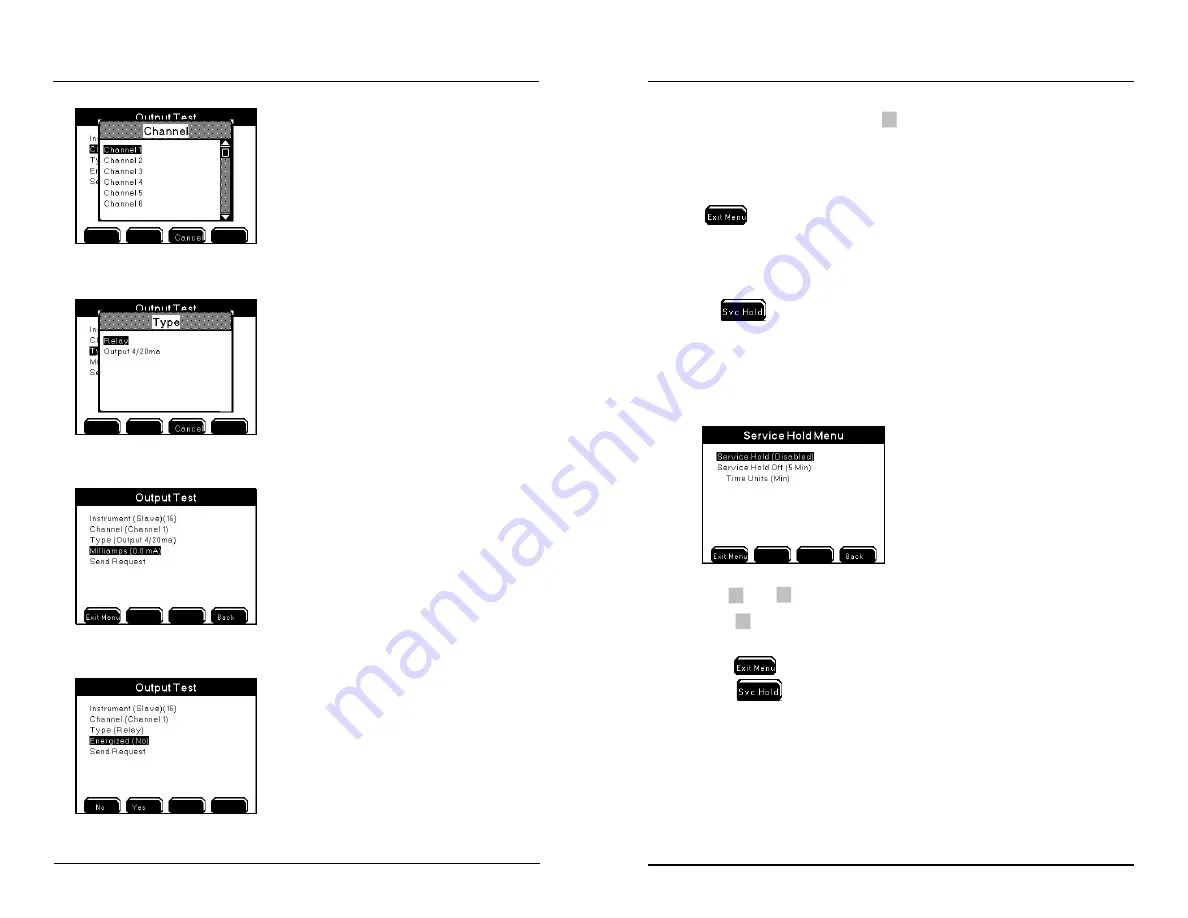 YSI MultiDO 5400 User Manual Download Page 74