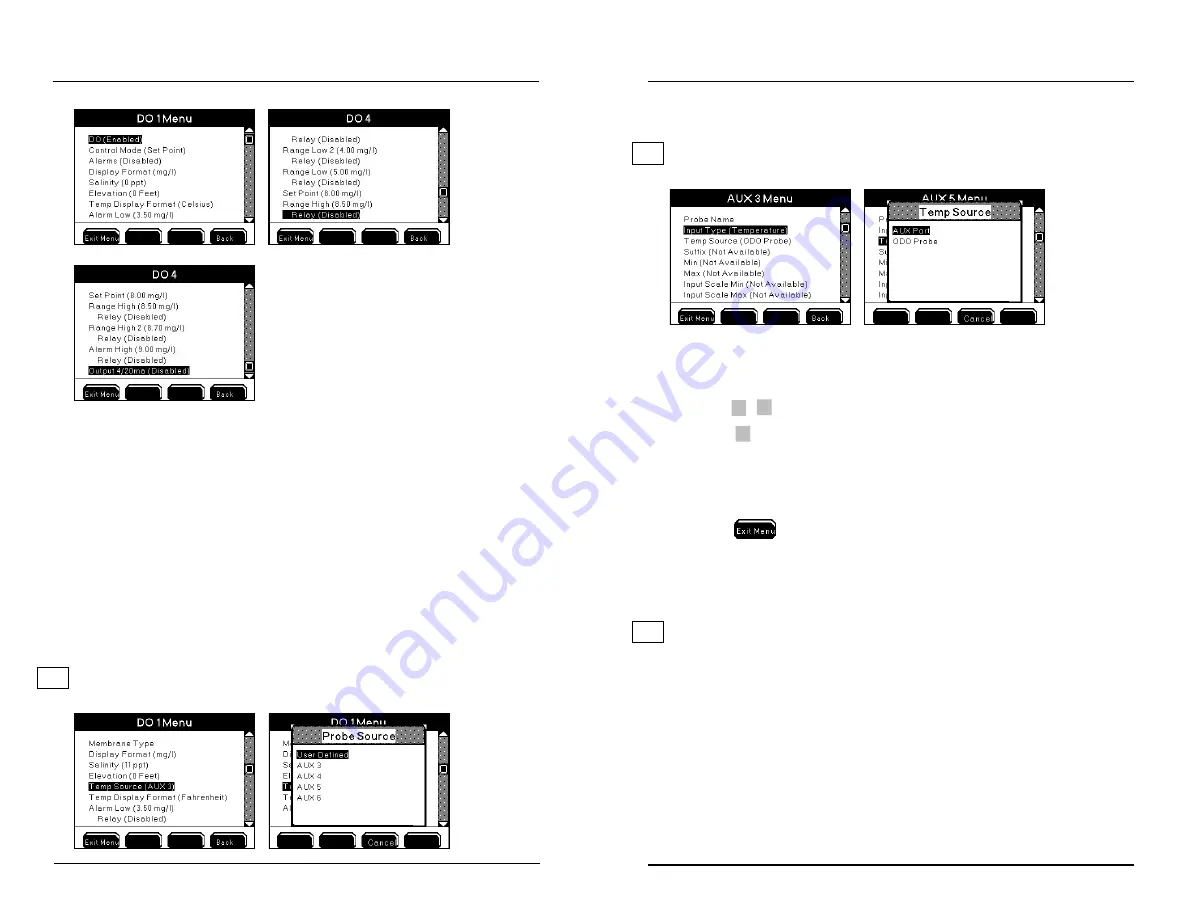 YSI MultiDO 5400 User Manual Download Page 88