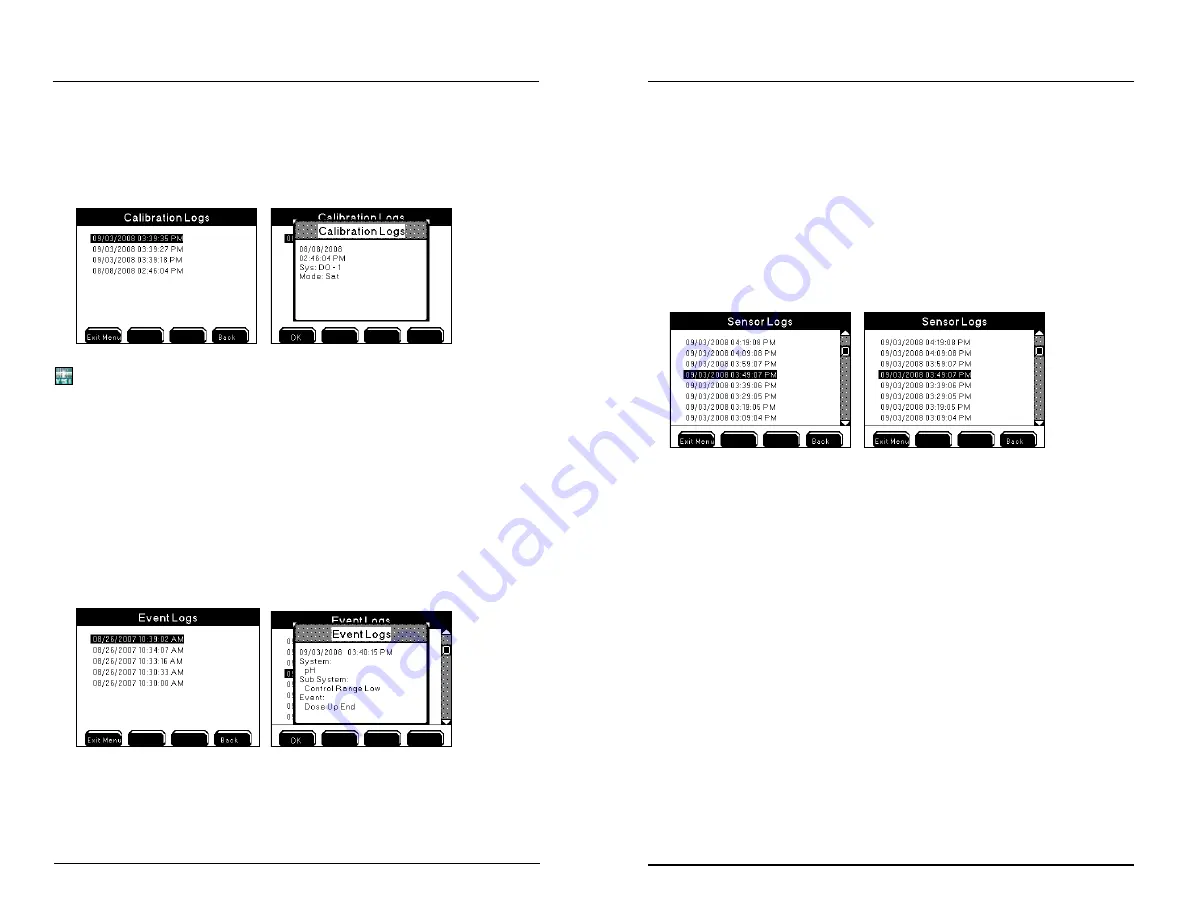 YSI MultiDO 5400 User Manual Download Page 98