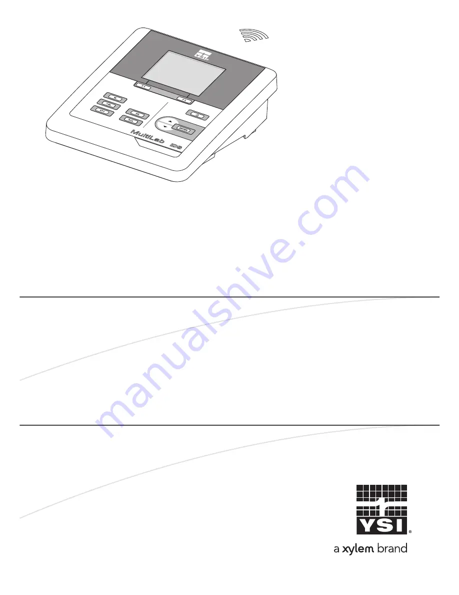 YSI MultiLab 4010-1W Quick Start Manual Download Page 1