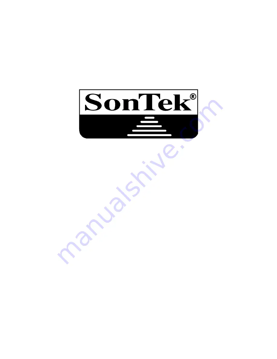 YSI SonTek ADVField Technical Documentation Manual Download Page 1