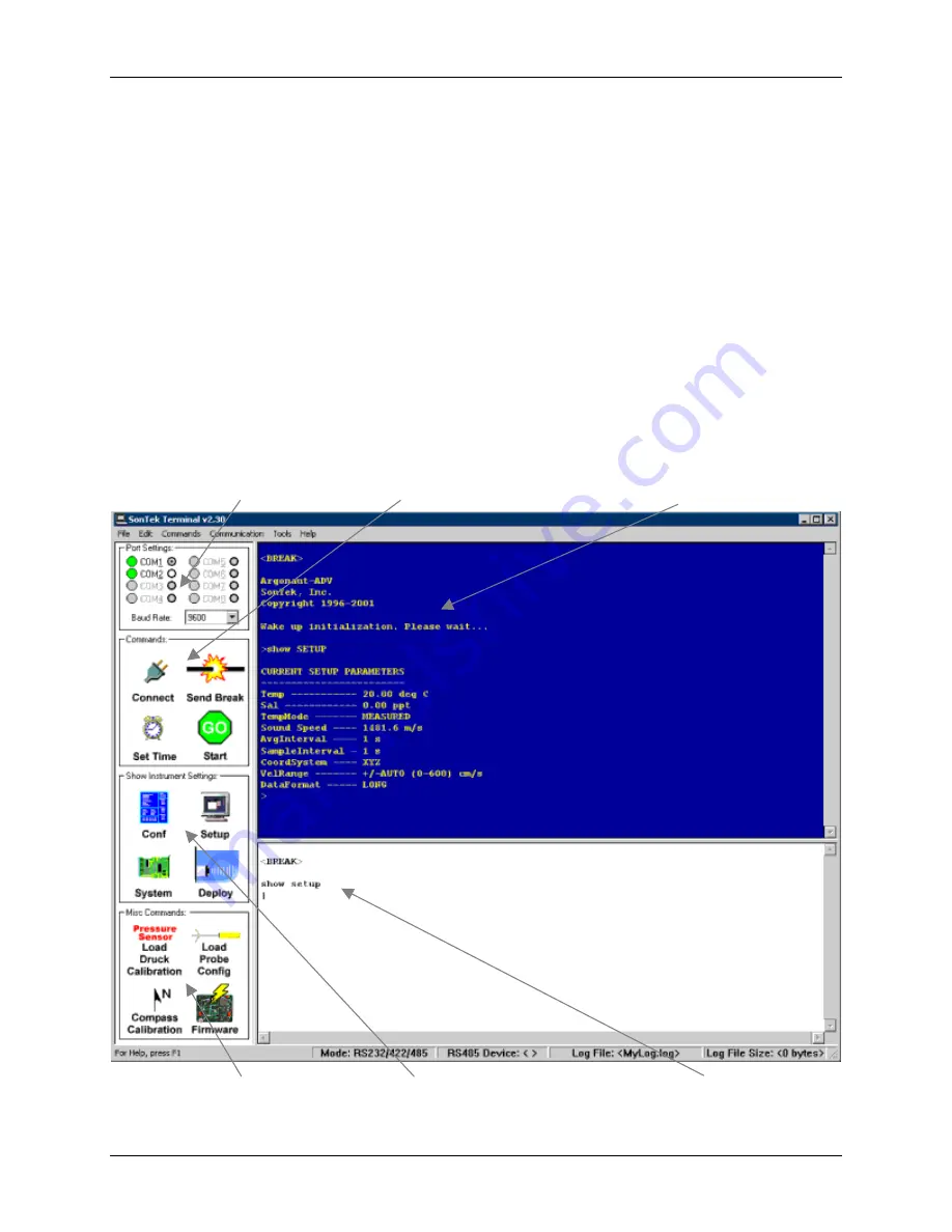 YSI SonTek ADVField Technical Documentation Manual Download Page 176