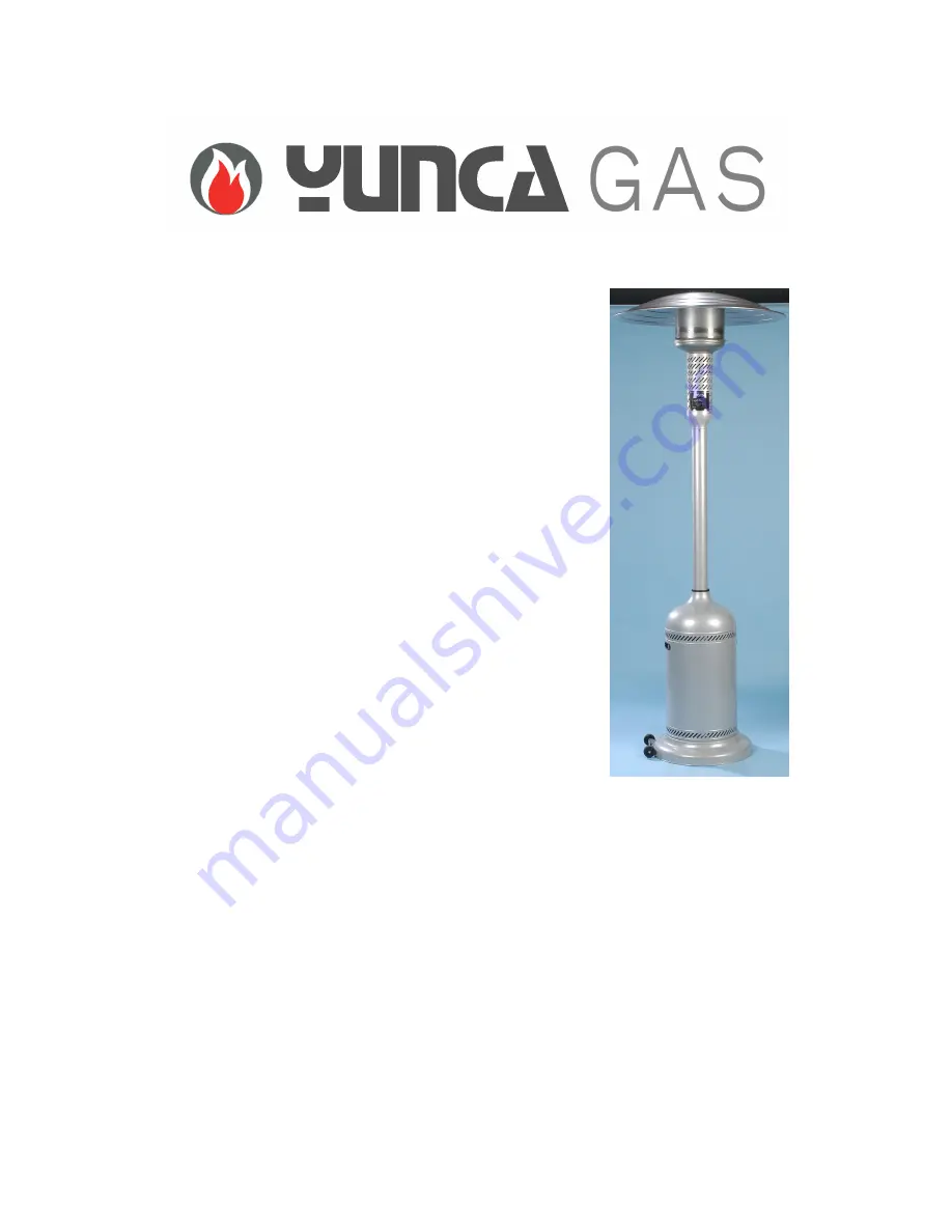 Yunca Gas PIAZZA Operating & Maintenance Instructions Download Page 1