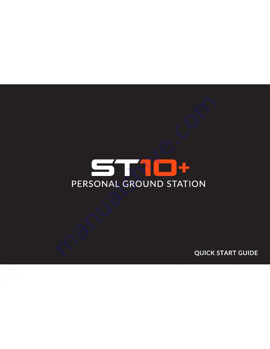 YUNEEC ST10+ Quick Start Manual Download Page 1