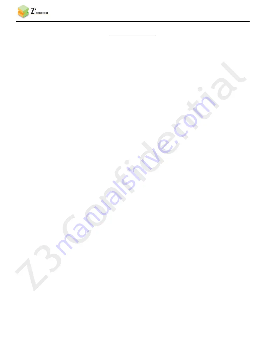 Z3 Technology Z3-DM8169-4CH-RPS User Manual Download Page 5