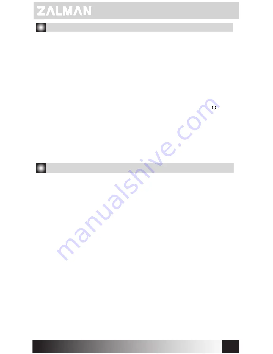 ZALMAN TM270VA LED User Manual Download Page 5