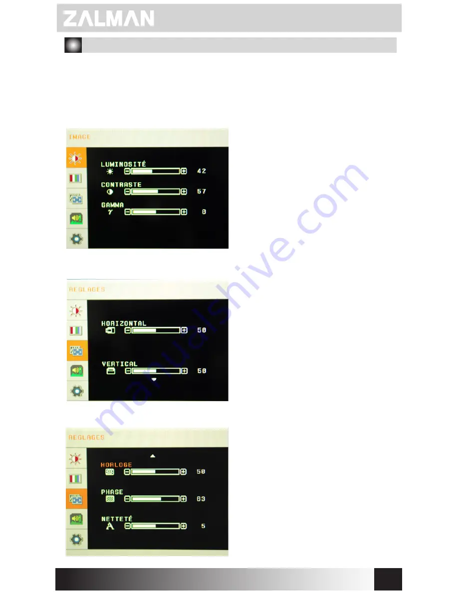 ZALMAN TM270VA LED User Manual Download Page 16