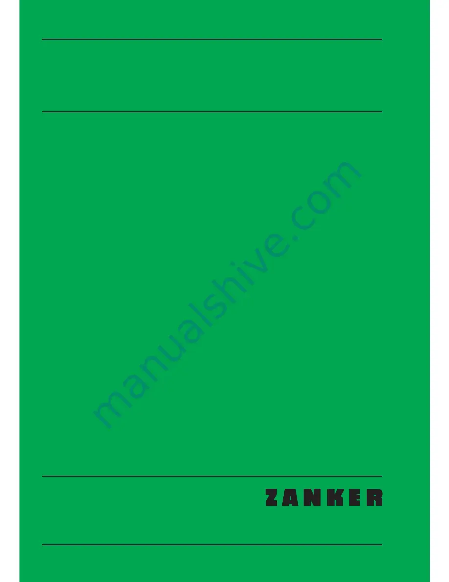 ZANKER ZKS 5618 IE Instruction Book Download Page 1