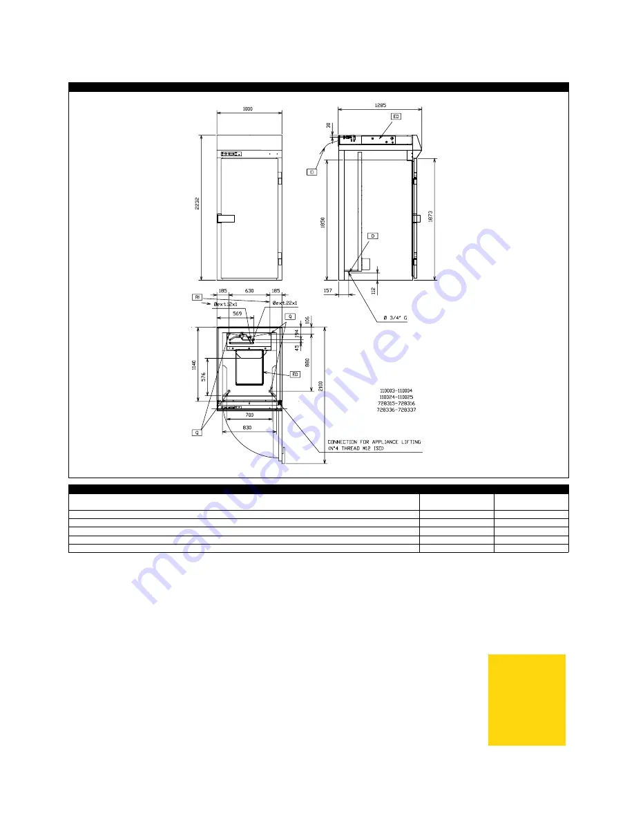 Zanussi 110001 Specifications Download Page 4