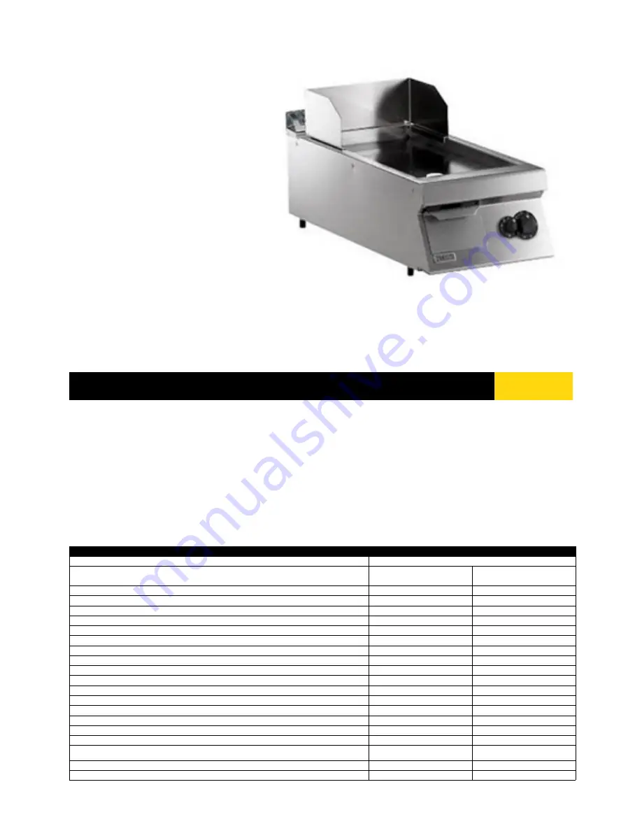 Zanussi 200176 Specifications Download Page 1