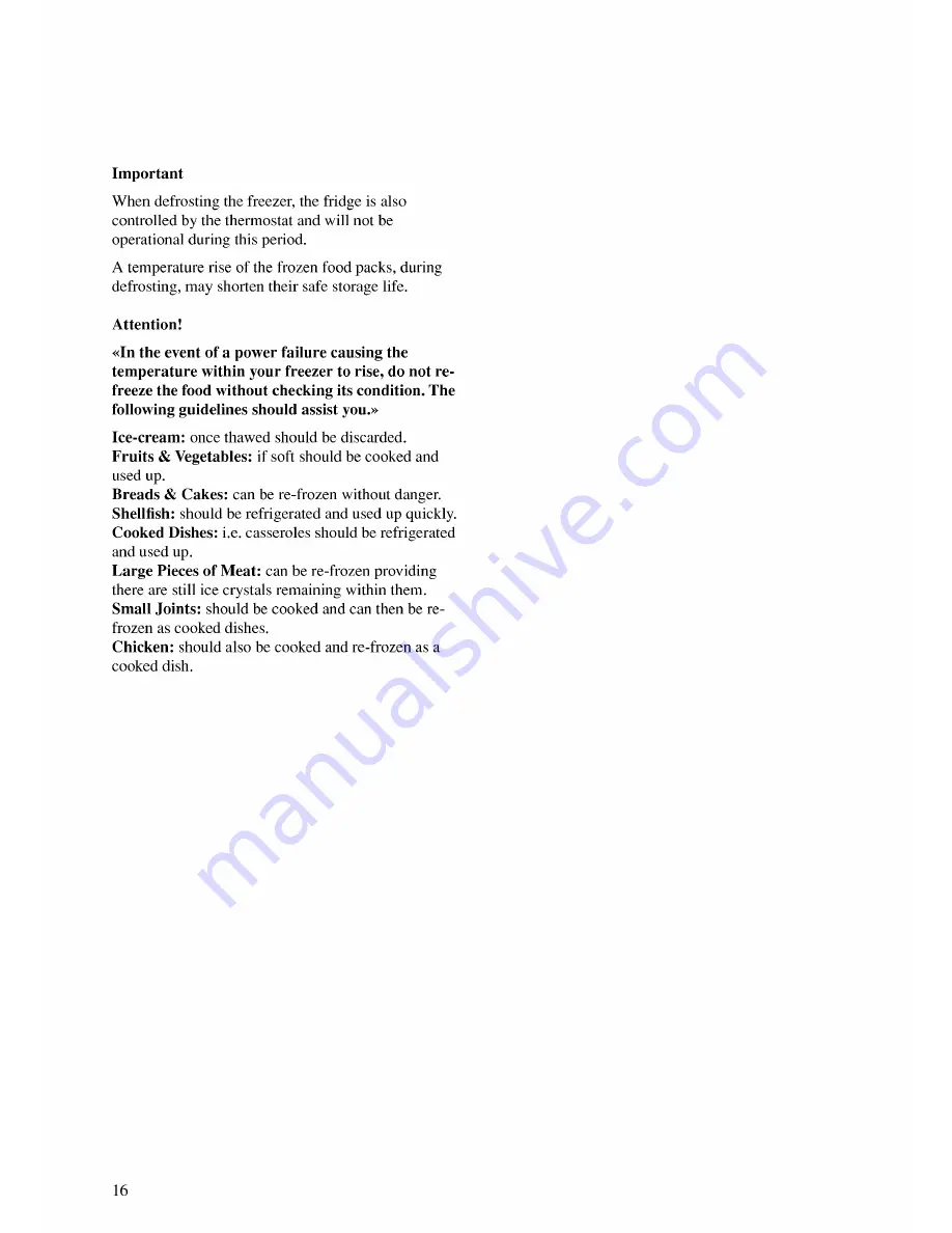 Zanussi 6 Instruction Booklet Download Page 16