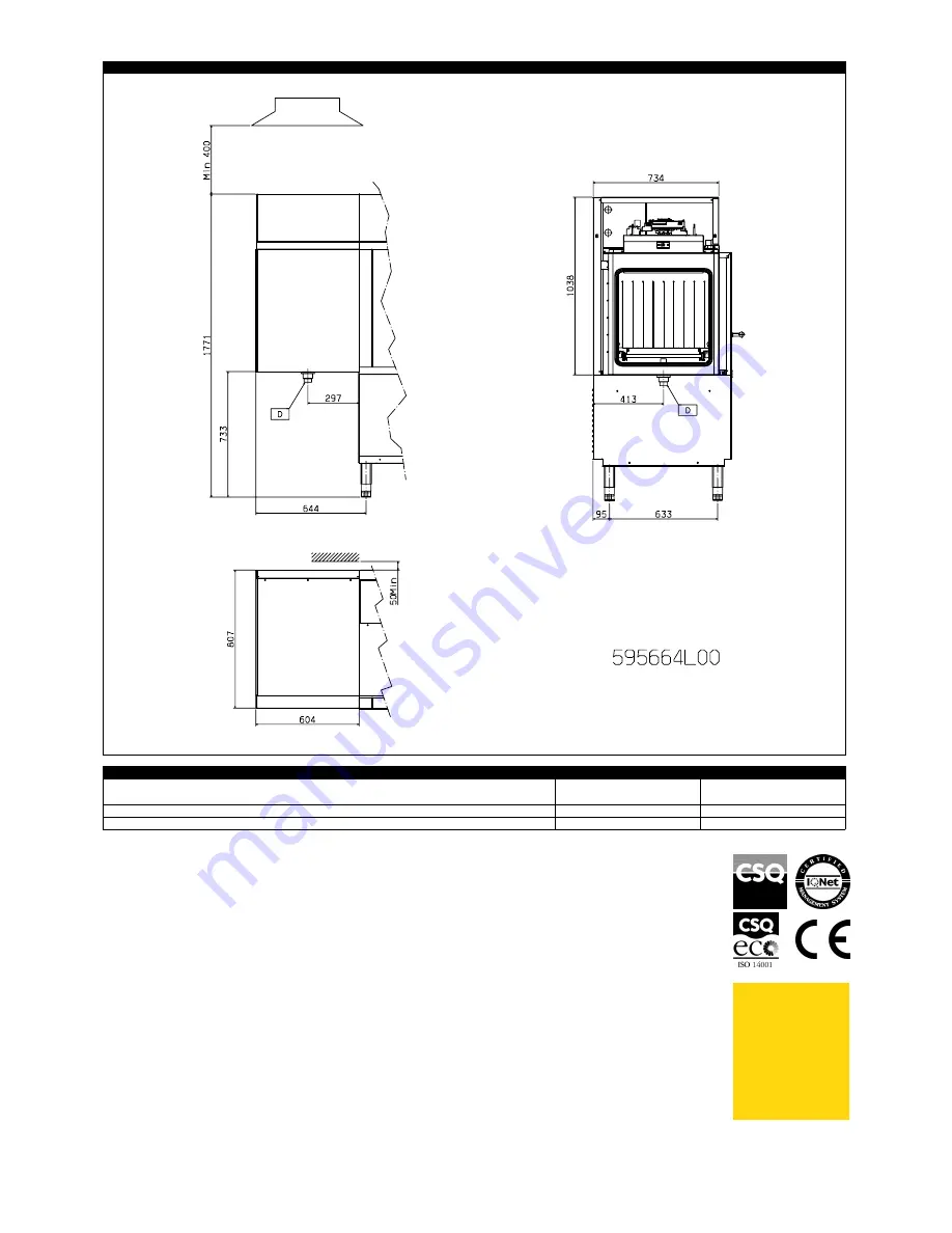 Zanussi 864506 Technical Data Download Page 2