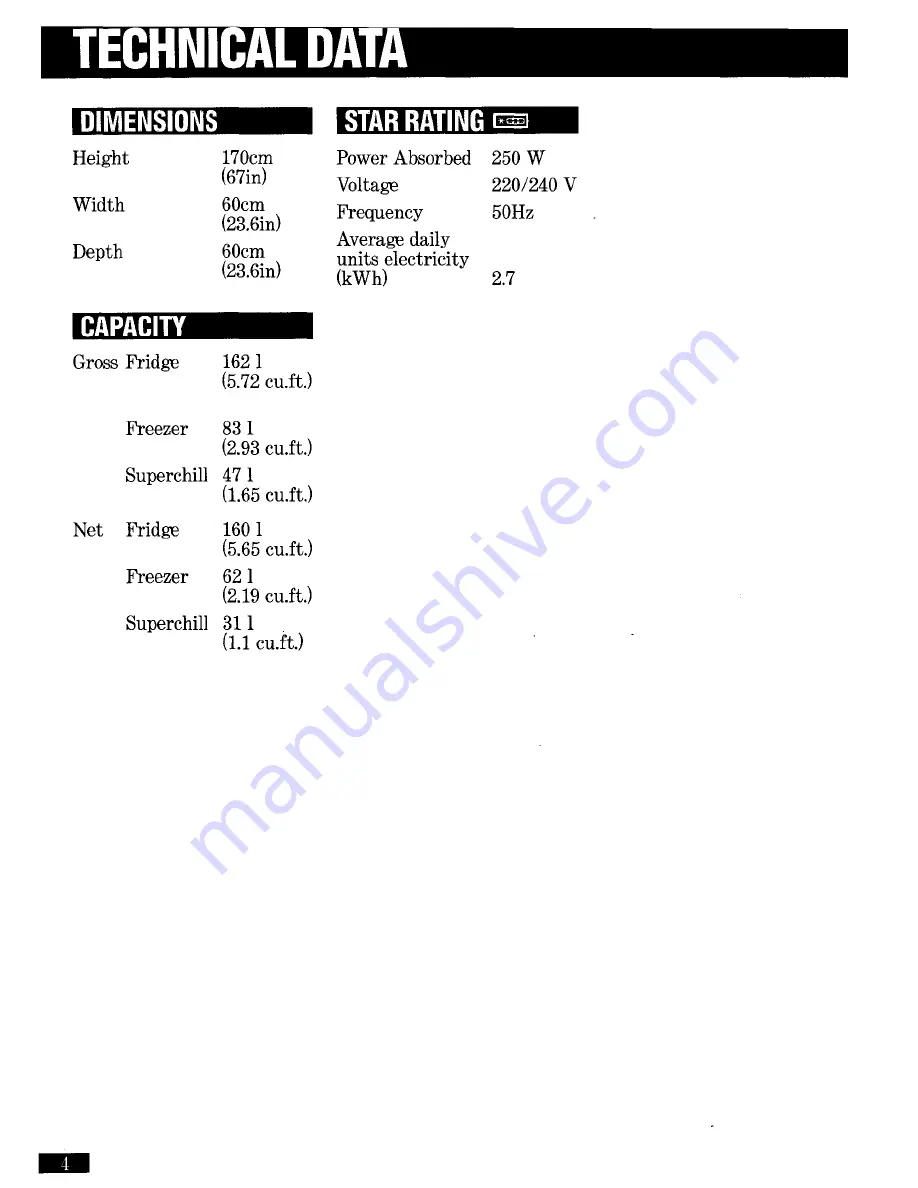 Zanussi DF 102/3T Instruction Booklet Download Page 4